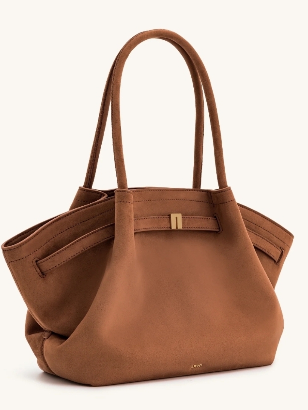 Jw Pei Hana Medium Suede Tote Bag Handbag Boho Classic Brown Nwt